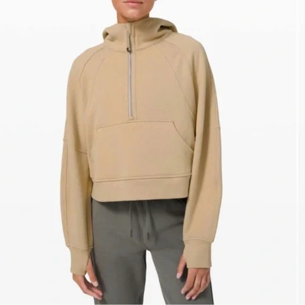🆕lululemon scuba hoodie quarter zip *rare color*